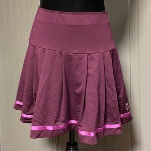 K-Swiss Magenta Pleated Tennis Skort
